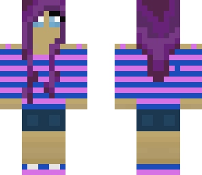 purple girl