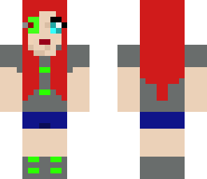 red head cyborg