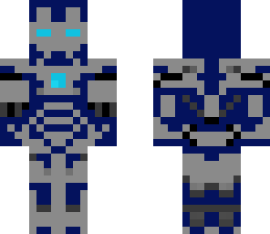 iron man blue