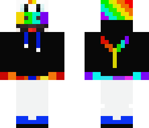 my yoshi rainbow skin