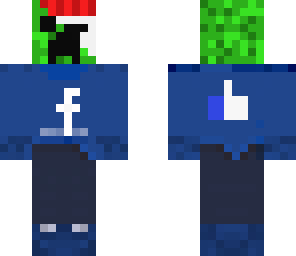facebook and creeper inside