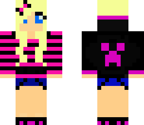 pink creeper girl