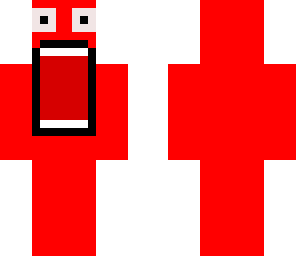 monster whit an impresionated gest