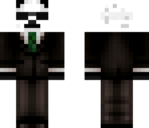 panda in tux