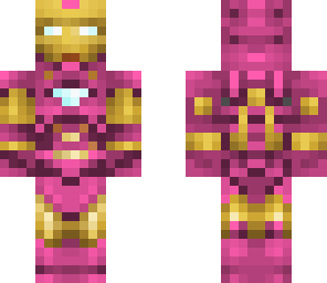 pink iron man