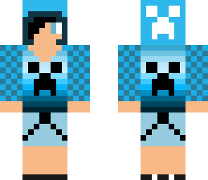 blue emo boy