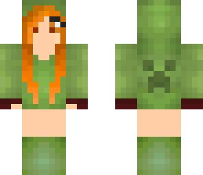 cute creeper girl
