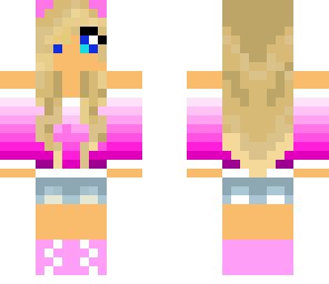 cute pink girl