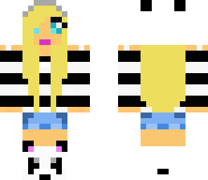 cute panda girl