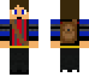 boy on batpack