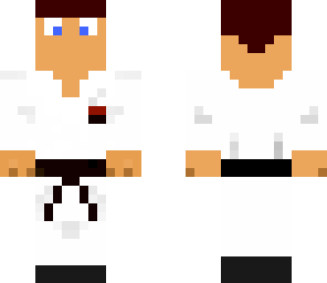 black belt karate guy