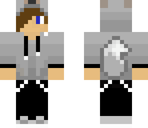 wolf hoodie teen without the horrible eyes