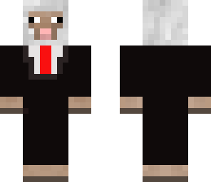 sheep in a suit