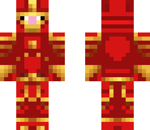 pig in red