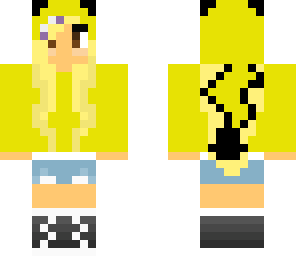 thundershock pikachu girl fixed