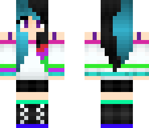 rainbow scene girl