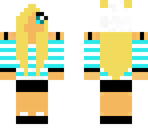 fixed blue panda girl