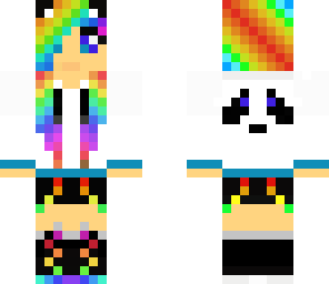 rainbow panda