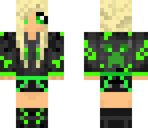 emerald creeper girl