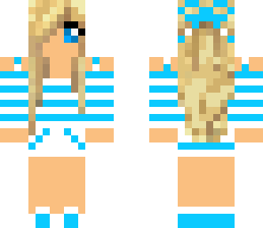 blue girl