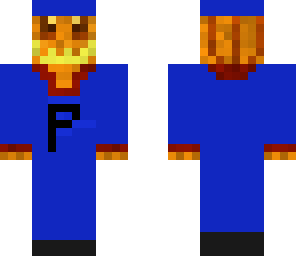 the  man blue