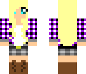 purple farm girl