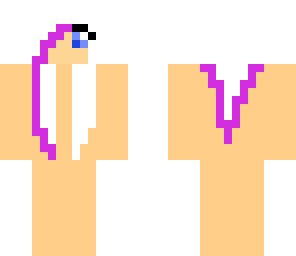 white and purple girl base