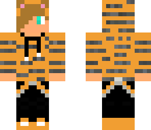 tiger boy orange