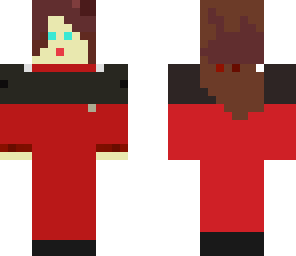 star trek voyager bridge uniform red