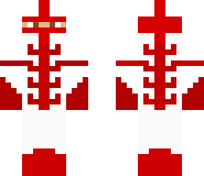 rogue ninja red and white 