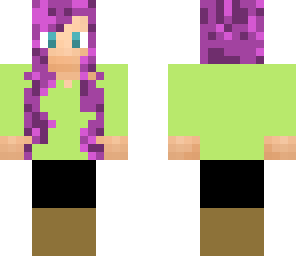 purple hair