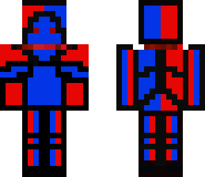 blue red boss