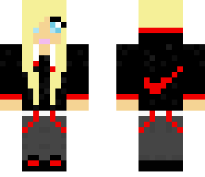 red nike girl