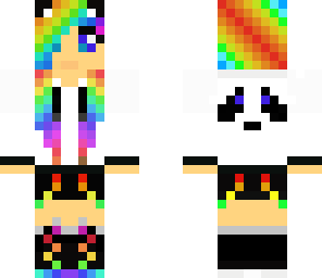 rainbow panda
