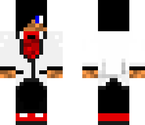 white tux