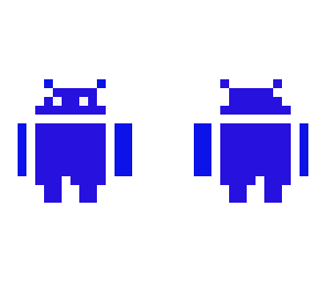 blue android