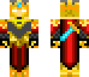 herobrine gold armour