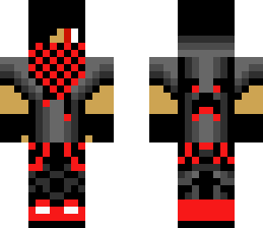 black with red teenage fixed