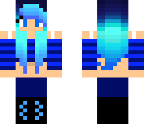ocean blue girl 2
