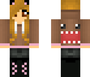 pink domo girl