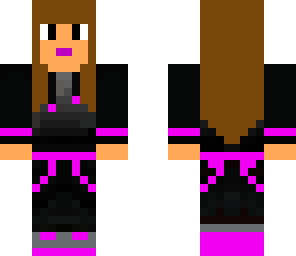 pink teen girl