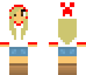 creeper minecraft girl