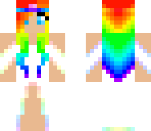 rainbow girl