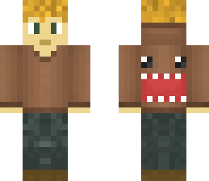 blond domo kid