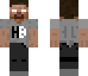 herobrine gray shirt