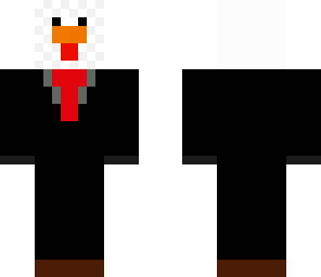 chicken in suit