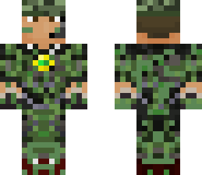 sky army camo soldier