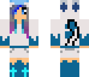 edited glaceon girl