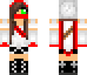 girl assassin red