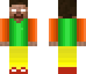 colourful herobrine